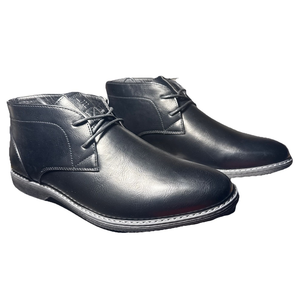 NEW London Fog LFM-Blackburn Boot, Men's Size: 10 M, Black, CL30089M ‎ (NIB)
